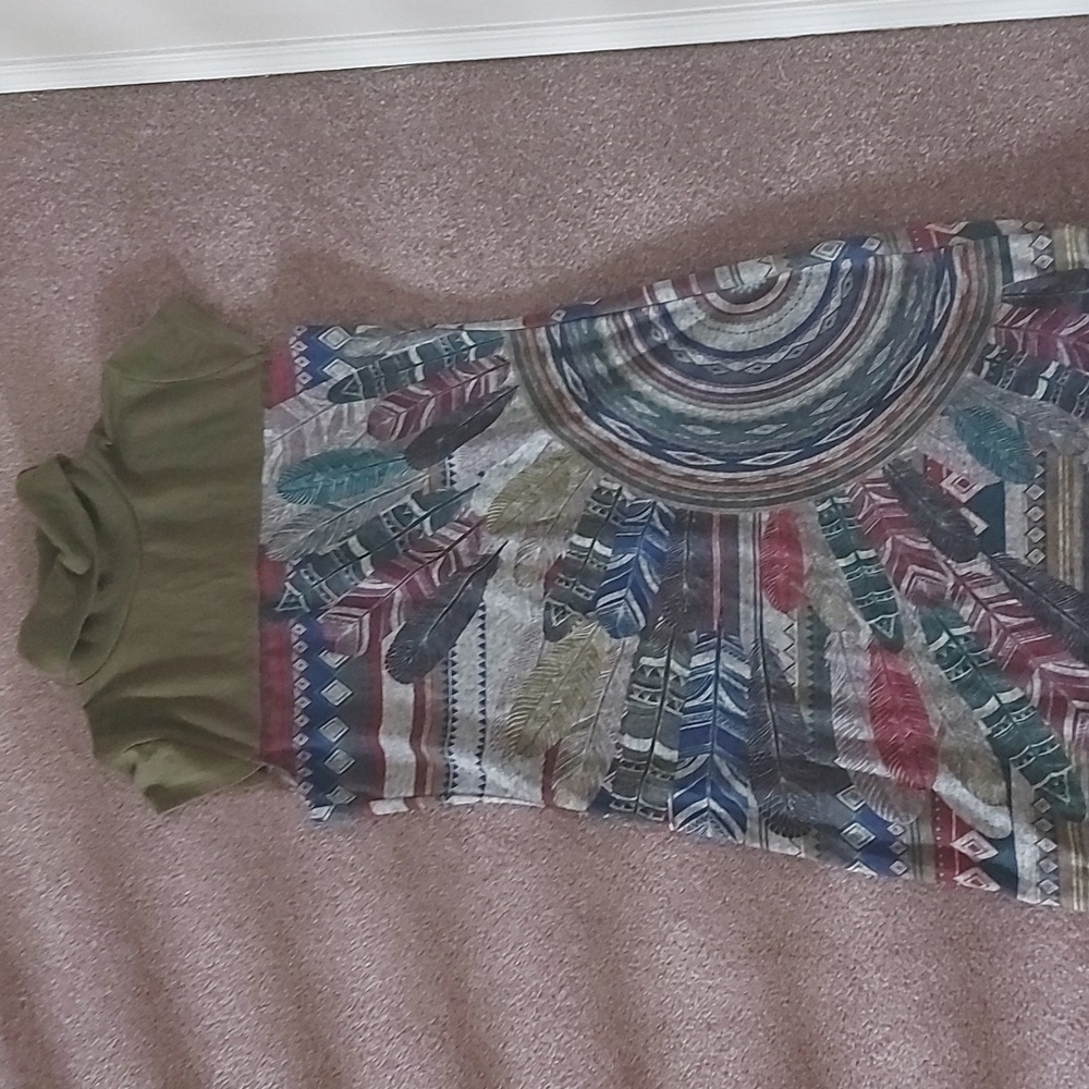 Smash! Hippie Patterned Comfy Dress